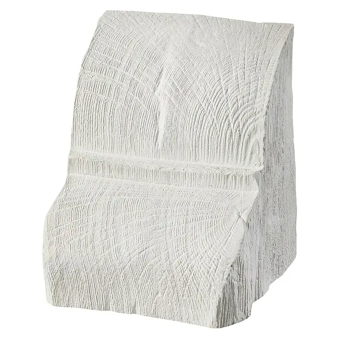 Dekoelement - Konsole, Weiß, 17,5 x 19 x 21,5 cm - Vorderansicht