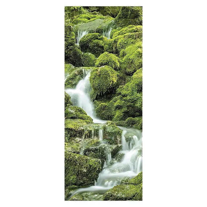SanDesign Acryl-Verbundplatte - 100 x 250 cm, Natural Stream - Vorderansicht