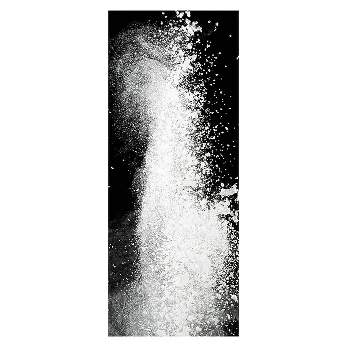 SanDesign Acryl-Verbundplatte - 100 x 250 cm, Bubbly Waterfall - Vorderansicht