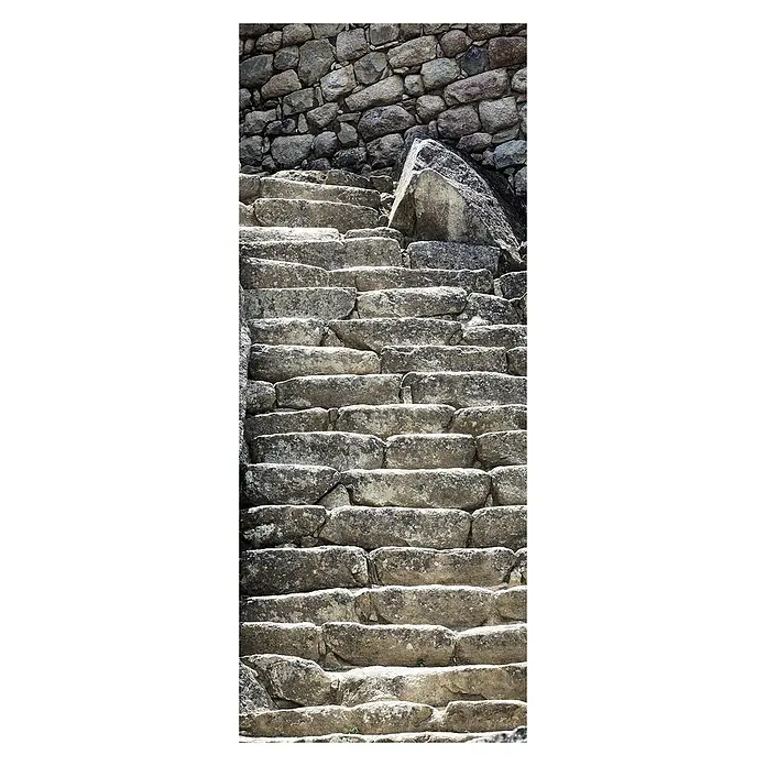 SanDesign Acryl-Verbundplatte - 100 x 250 cm, Lost Place Stairs - Vorderansicht