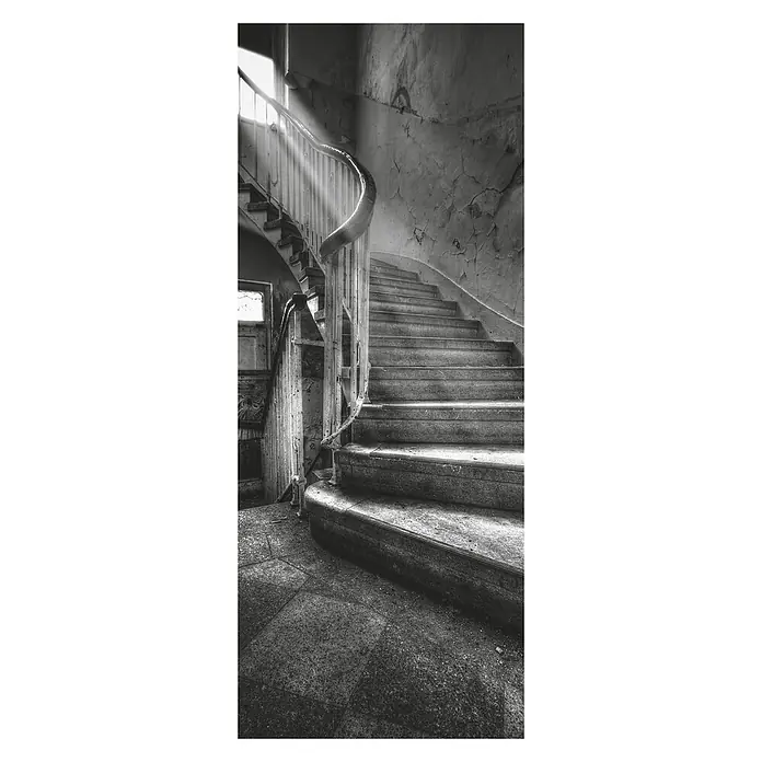 SanDesign Acryl-Verbundplatte - 100 x 250 cm, Lost Place Haunted - Vorderansicht