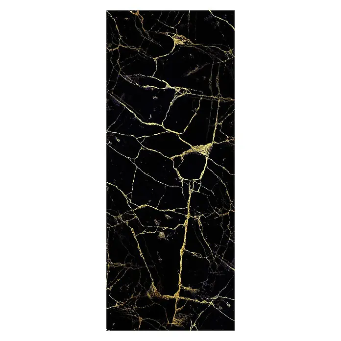 SanDesign Acryl-Verbundplatte - 100 x 250 cm, Onyx Galaxy - Vorderansicht