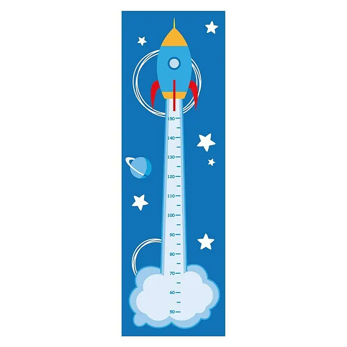 SanDesign Alu-Verbundplatte - 100 x 250 cm, Little Rocket - Vorderansicht