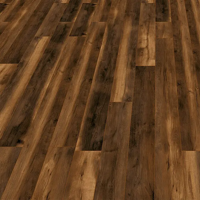 LOGOCLIC Vinto Laminat 360° Eiche Porto - 628 x 314 x 10 mm, Landhausdiele - Detailaufnahme