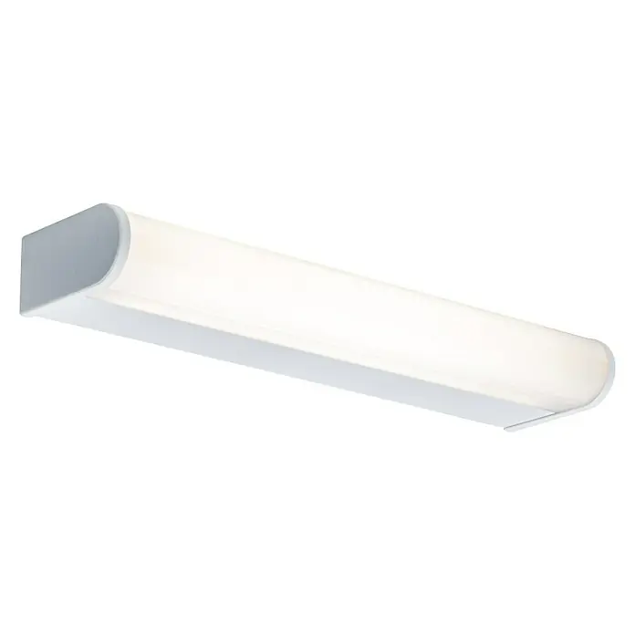 Paulmann LED-Wandleuchte Arneb - 9 W, Weiß, L x B x H: 7,8 x 32,6 x 4 cm - Vorderansicht