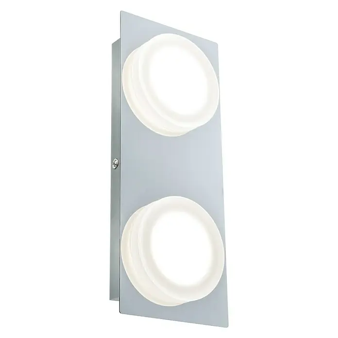 Paulmann Zidna i stropna LED svjetiljka - 9,6 W, D x Š x V: 4,2 x 23 x 9,5 cm, Krom - Pogled sprijeda