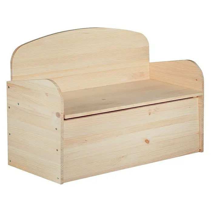 Astigarraga Arcón - L x An x Al: 38 x 90 x 62 cm, Madera, Natural