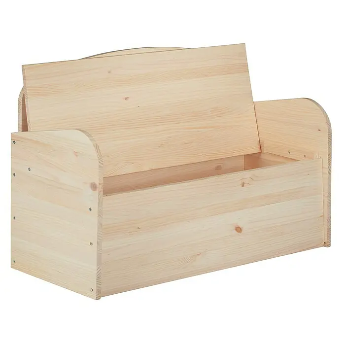 Astigarraga Arcón - L x An x Al: 38 x 90 x 62 cm, Madera, Natural