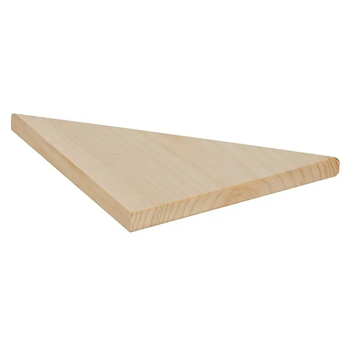 Astigarraga Triangle Estante flotante - L x An x Al: 35 x 25 x 25 cm, Madera de pino