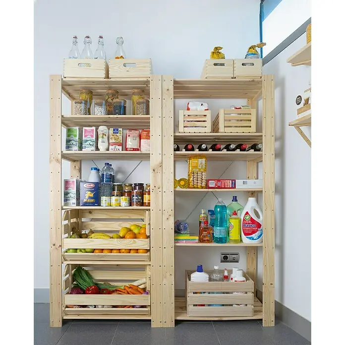 Astigarraga Evolution Estantería para botellas - L x An x Al: 30 x 74 x 3 cm, Madera, Número de botellas: 8 ud.
