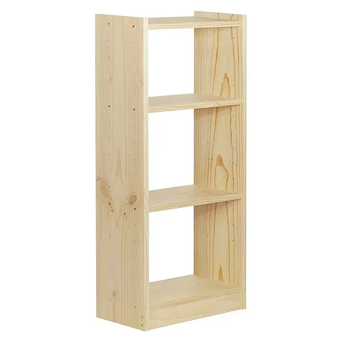 Astigarraga Gala Estantería de madera - L x An x Al: 25 x 50 x 120,7 cm, Madera, Natural