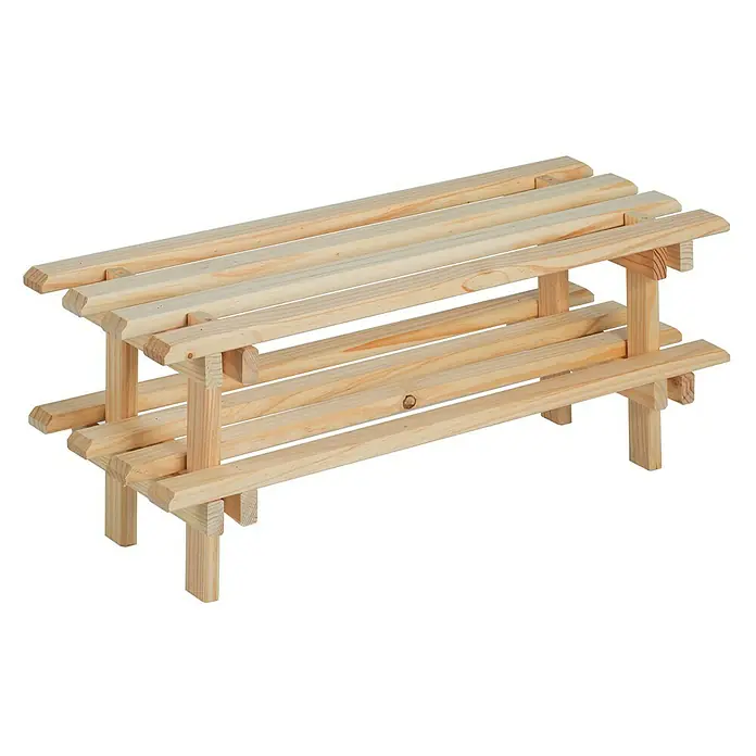 Astigarraga Evolution Zapatero apilable - L x An x Al: 75 x 25,9 x 30 cm, Natural