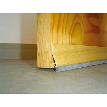 Burlete bajo puerta PVC