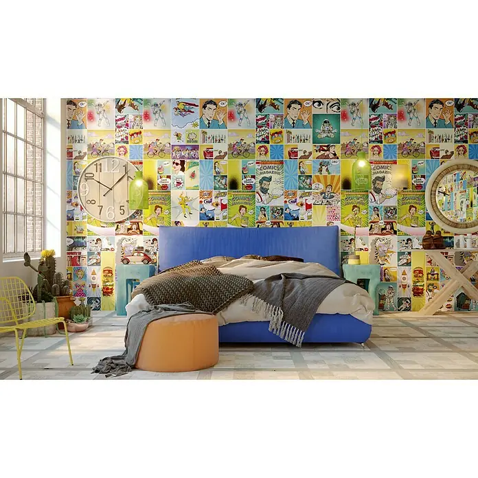 Bariperfil Revestimiento de pared Pop Comic - 260 x 32 cm