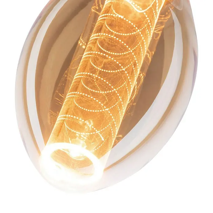 Paulmann Inner Glow LED žarulja Spiral - 1 kom, E27, Topla bijela, Kruškoliko - Detaljan prikaz