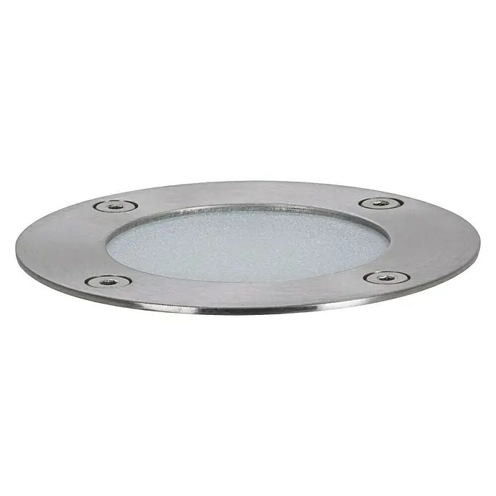 Paulmann Plug & Shine Ugradbeno podno svjetlo - 3,6 W, Srebrne boje, Ø x V: 9,6 x 9,2 cm - Pogled odozgo
