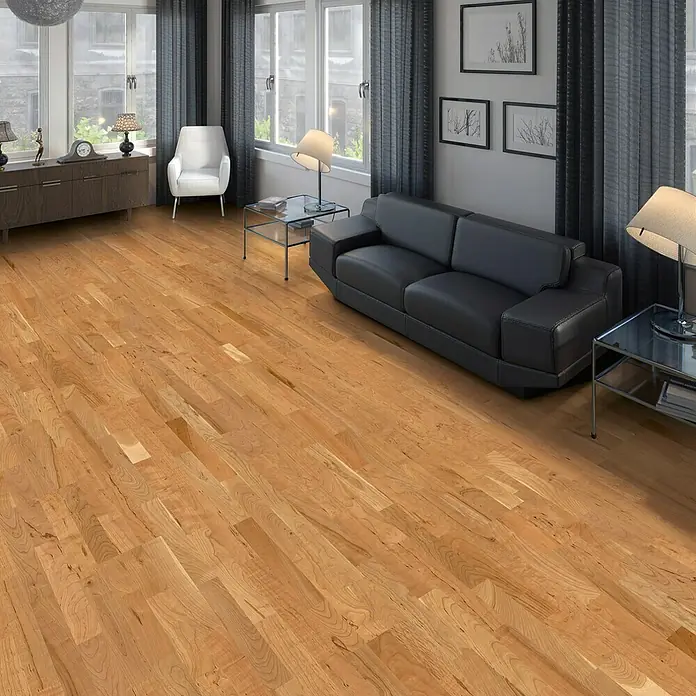 Living by Haro Fertigparkett Amerikanischer Kirschbaum - 2.200 x 180 x 13,5 mm, Schiffsboden - Stimmungsaufnahme