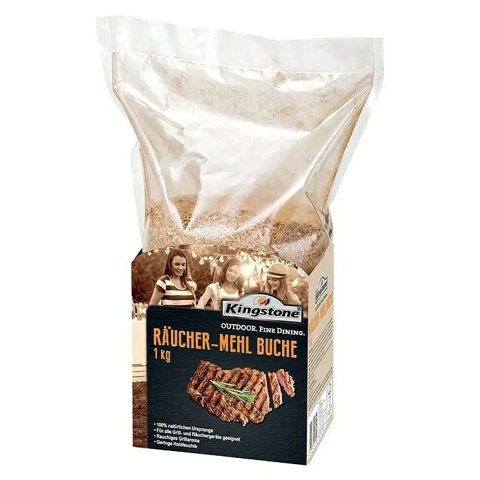 Kingstone Räuchermehl Buche - 1 kg