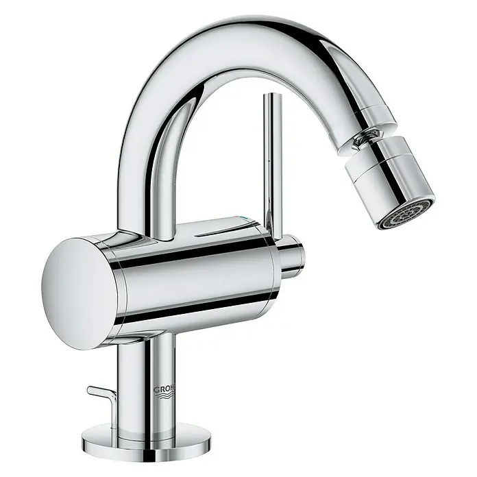Grohe Atrio Bidetarmatur - Chrom - Linke Seitenansicht
