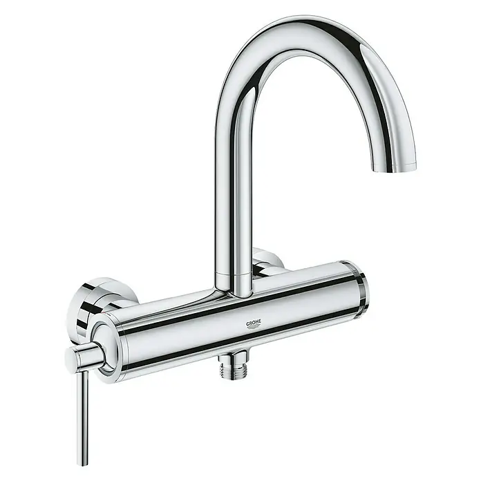 Grohe Atrio Badewannenarmatur - Chrom, Glänzend - Vorderansicht