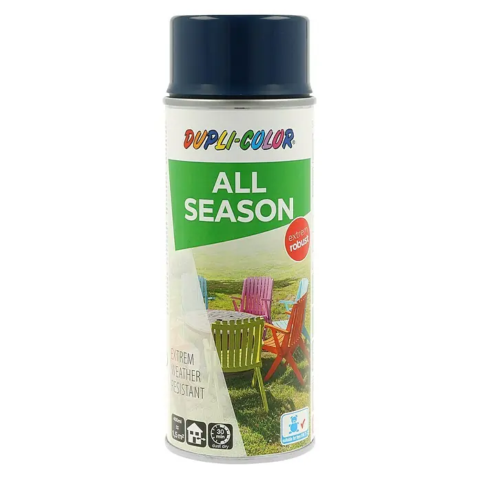 Dupli-Color Color Lak u spreju RAL 5003 - Safirno plave boje, Sjaj, 400 ml - Pogled sprijeda