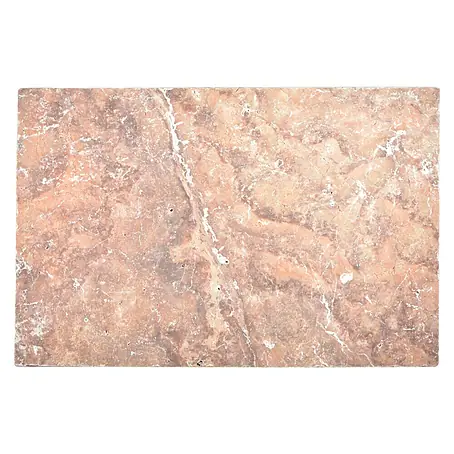 Antikmarmor Travertin Rosso