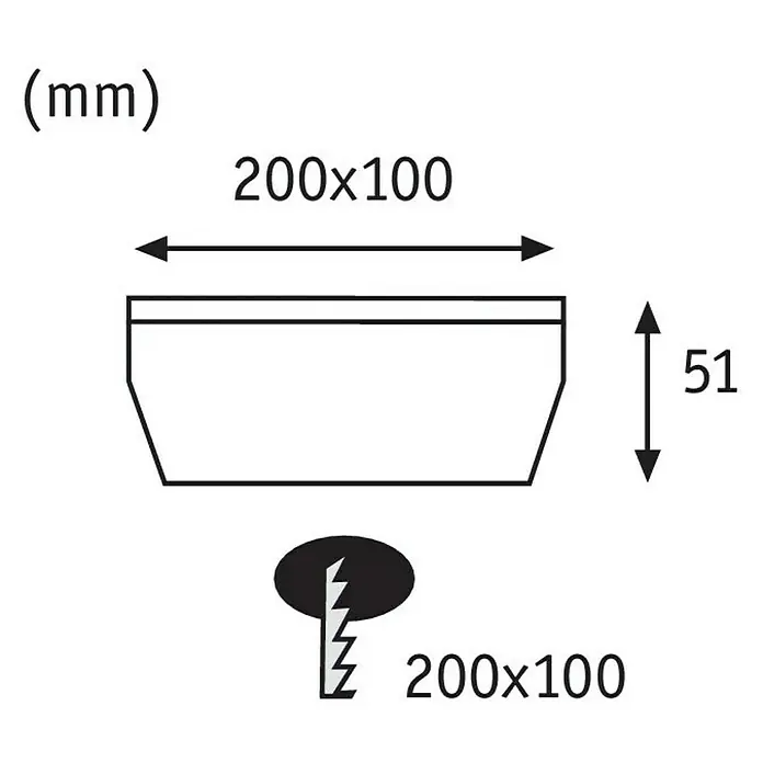 Paulmann Solarna svjetiljka Box - 0,06 W, Srebrne boje, Crne boje, D x Š x V: 20 x 10 x 5,1 cm, IP67