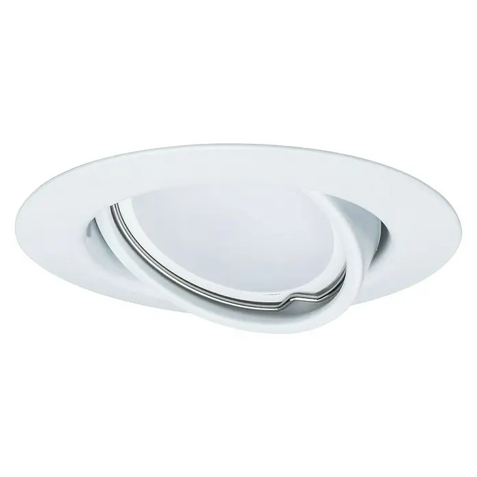 Paulmann LED-Einbauleuchten-Set Base - 5 W, Weiß, 3 Stk., Warmweiß - Ansicht von unten