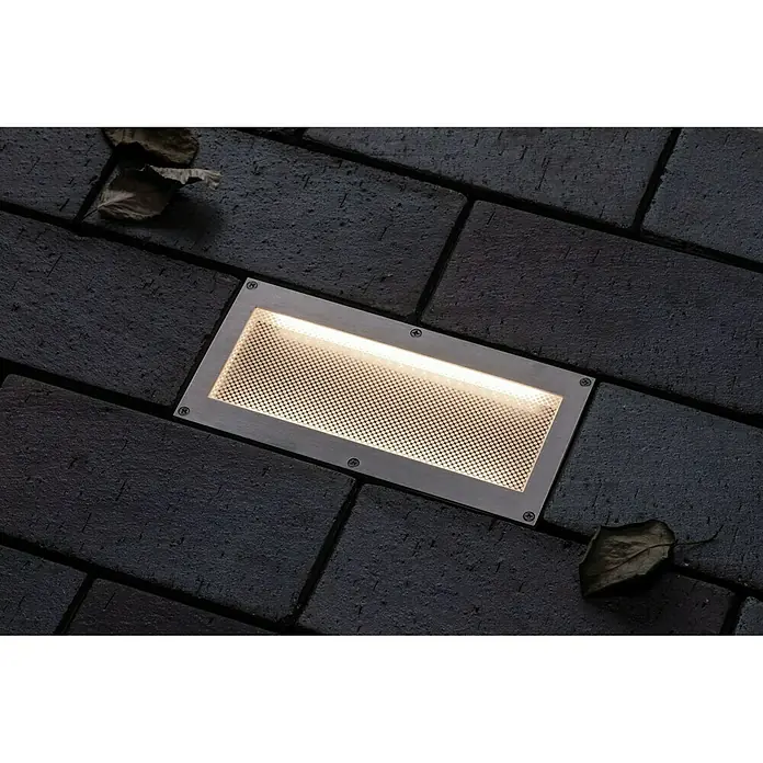 Paulmann Bodeneinbauleuchte Aron - 1,5 W, Weiß, L x B: 10 x 20 cm - Stimmungsaufnahme