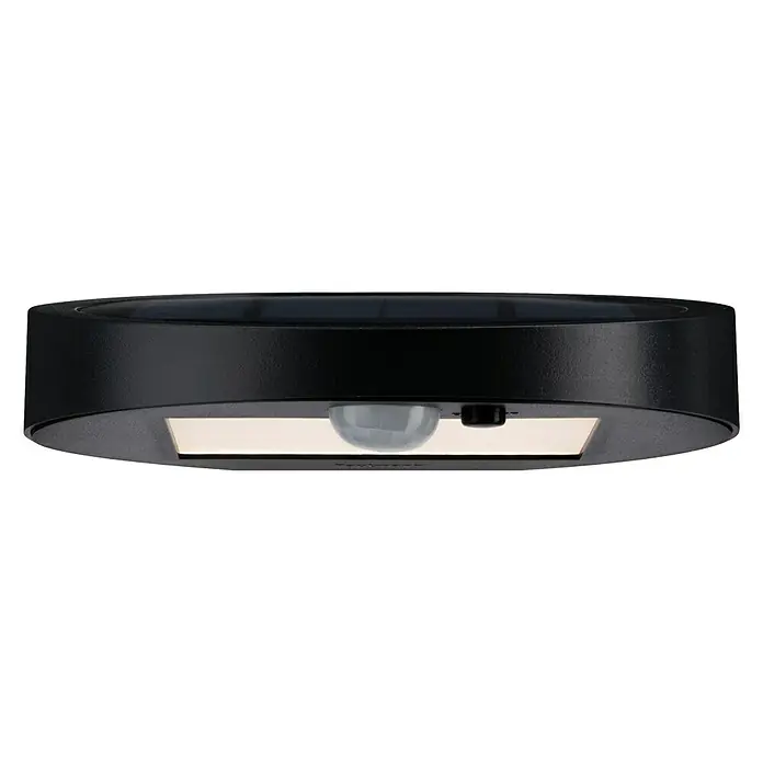 Paulmann Ryse LED-Solar-Außenwandleuchte - Bewegungsmelder, 1,2 W, Material: Kunststoff, Warmweiß, Anthrazit - Ansicht von unten