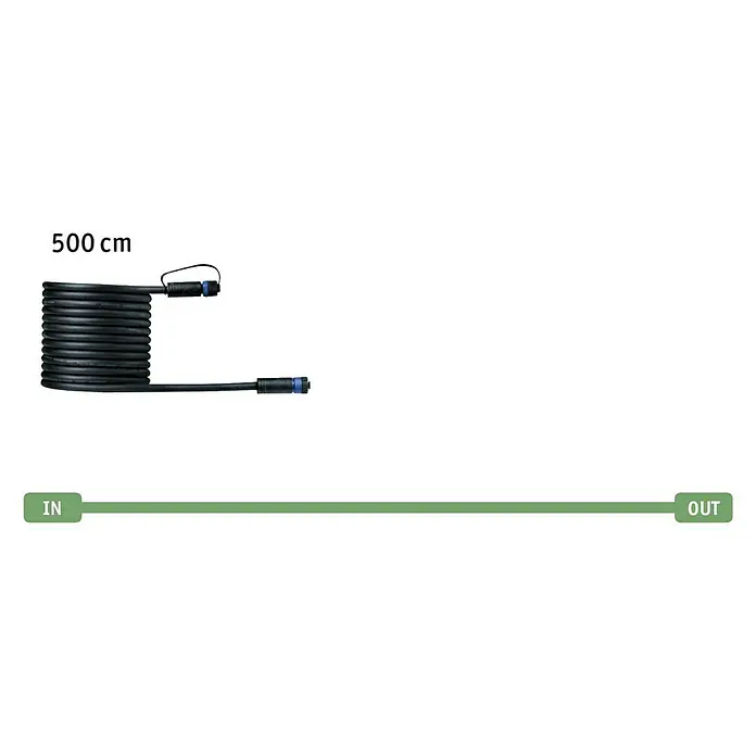 Paulmann Plug & Shine Verbindungskabel - Länge: 5 m, IP68