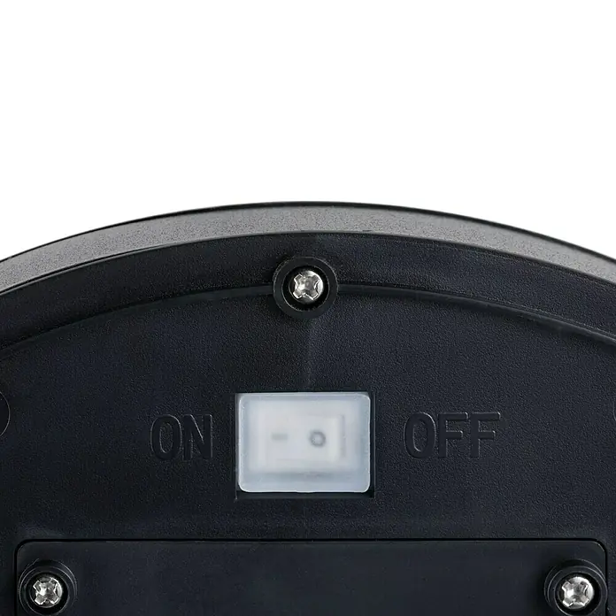 Paulmann LED-Solar-Außenwandleuchte Elois - 1 W, Anthrazit, Durchmesser: 22 cm - Detailaufnahme