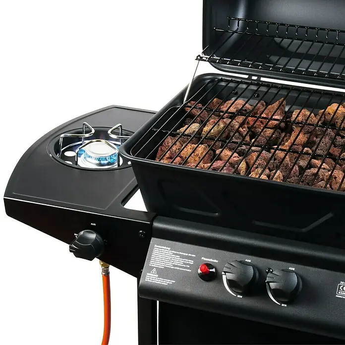Gasgrill Halifax I - Anzahl Brenner: 2, Hauptgrillfläche: 48 x 37 cm, 8 kW