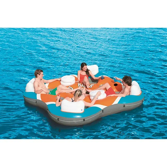 Hydro-Force Lounge-eiland Rapid Rider Quad X4 - l x b x h: 241 x 241 x 51 cm, Belasting: 360 kg