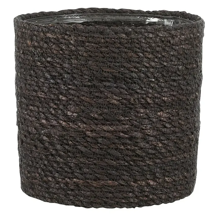 Cubremaceta redondo Atlantic - Dimensiones externas (Ø x Al): 20 x 20 cm, Gris