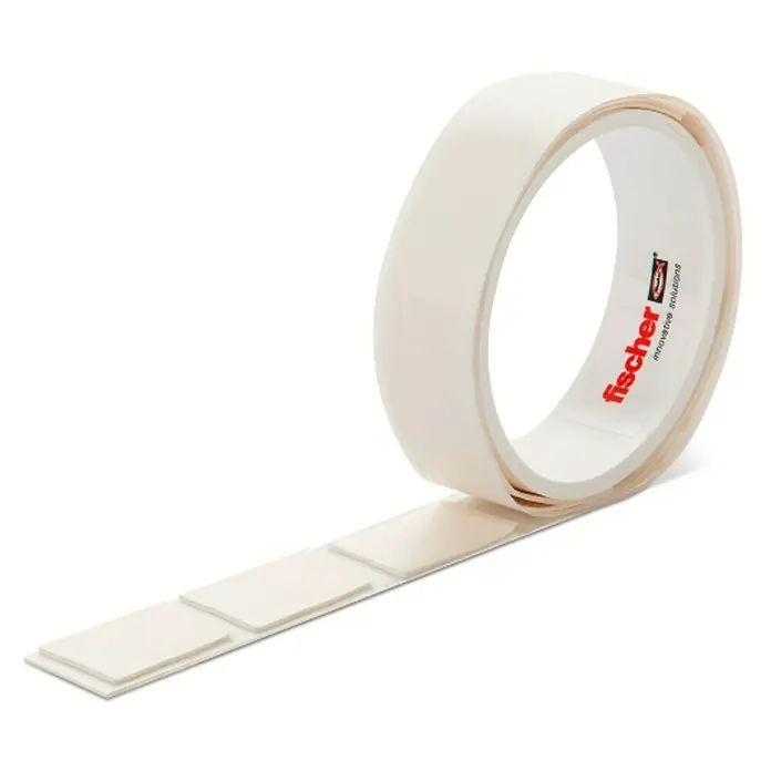 Fischer SCLM Cinta de doble cara en tiras - L x An: 36 x 22 mm