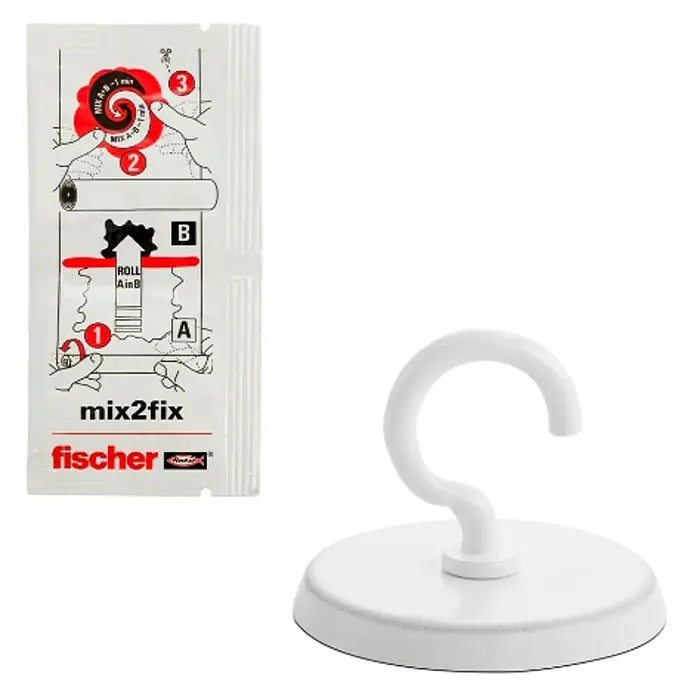 Fischer SCLM Gancho para techo - Blanco