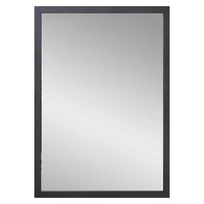 Rahmenspiegel Kathi - 48 x 68 cm, Anthrazit - Vorderansicht