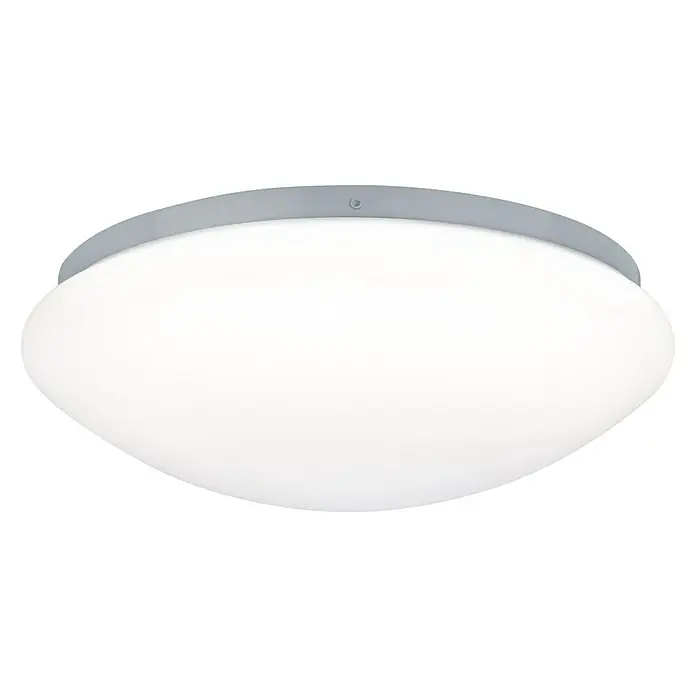 Paulmann LED-Deckenleuchte rund Leonis - 9,5 W, Ø x H: 280 mm x 9,5 cm, Weiß, Warmweiß - Vorderansicht