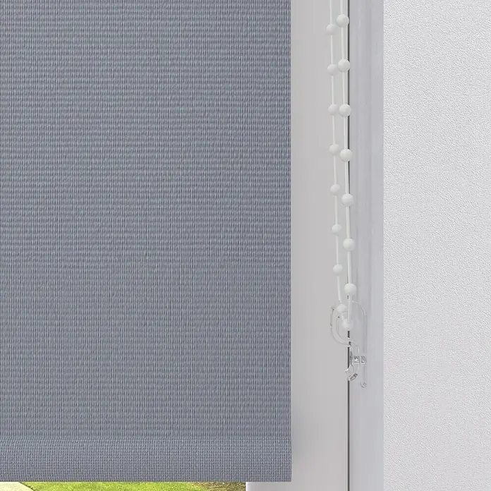 Verdunkelungsrollo - B x H: 150 x 190 cm, Hellgrau - Detailaufnahme