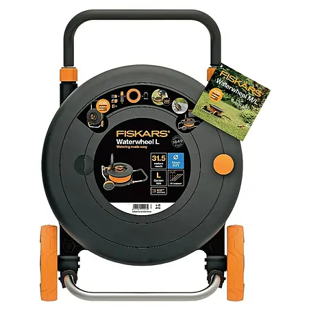Fiskars  Kolica za vrtno crijevo Waterwheel