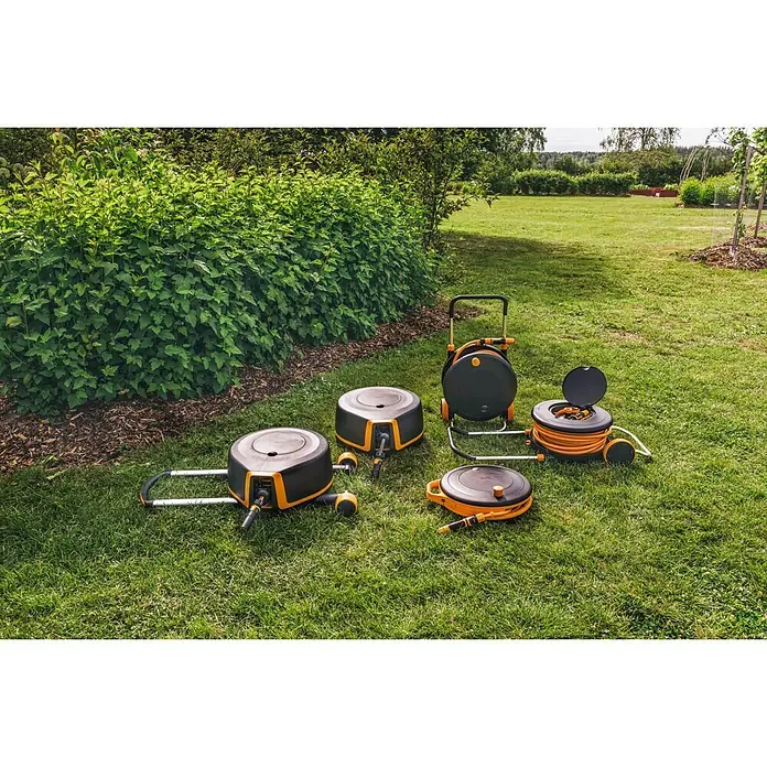 Fiskars Schlauchwagen Waterwheel - Kunststoff, 30 m, 13 mm (½″)