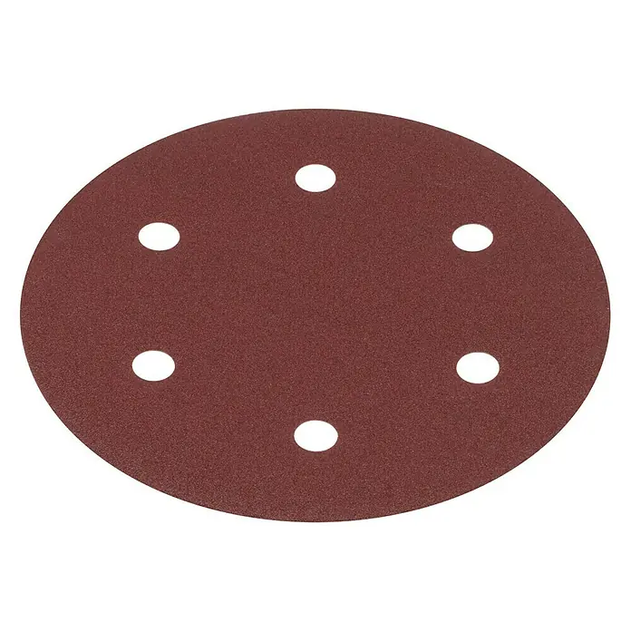 Set de hojas de lija - Diámetro: 225 mm, 5 ud., Grano: 100
