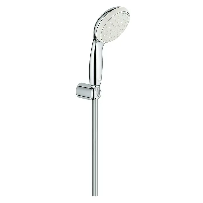Grohe Brause-Set Tempesta 100 - Anzahl Funktionen: 2 Stk., Durchmesser Handbrause: 10 cm, 9,5 l/min bei 3 bar, Chrom - Vorderansicht