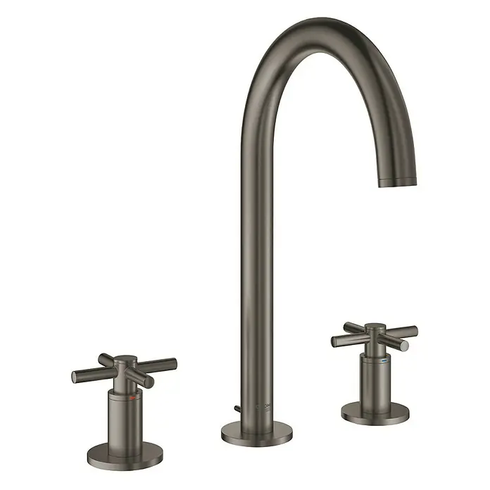 Grohe Atrio Waschtischarmatur - Hard Graphite - Vorderansicht