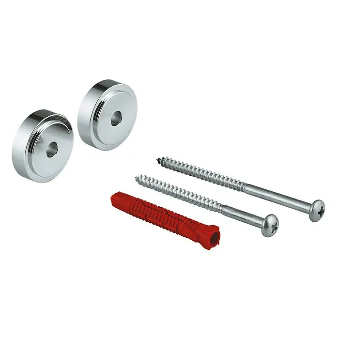 Grohe Ausgleichsring Tempesta N - Passend für: Grohe Brausestangen Euphoria/Tempesta, Chrom - Vorderansicht