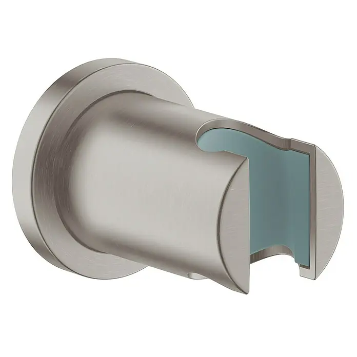 Grohe Brausehalter Rainshower - Supersteel, Matt - Vorderansicht
