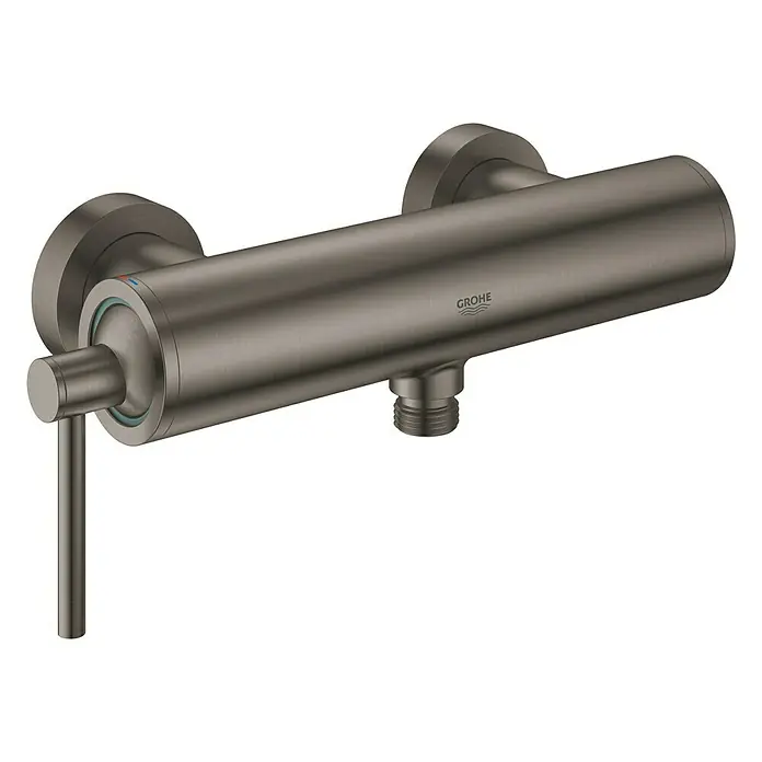 Grohe Atrio Brausearmatur - Hard Graphite, Matt - Vorderansicht