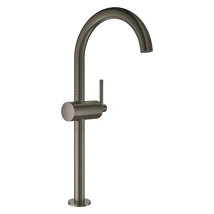 Grohe Atrio Waschtischarmatur XL-Size - Hard Graphite, Matt - Vorderansicht