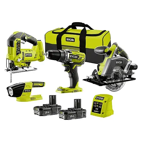 Ryobi  Machineset R18CK4D-220S